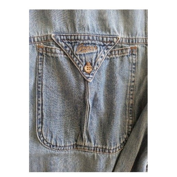 VTG Guess Jeans a Georges Marciano Design Men's/women Shirt Small *Flaw - Picture 5 of 8